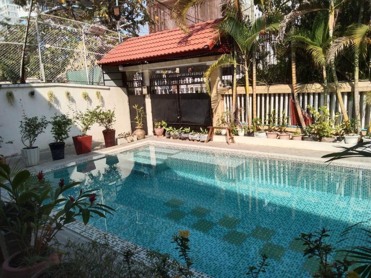 Room 7 - Studio In A Villa 5Mn Walk From The Royal Palace With Swimming Pool プノンペン エクステリア 写真